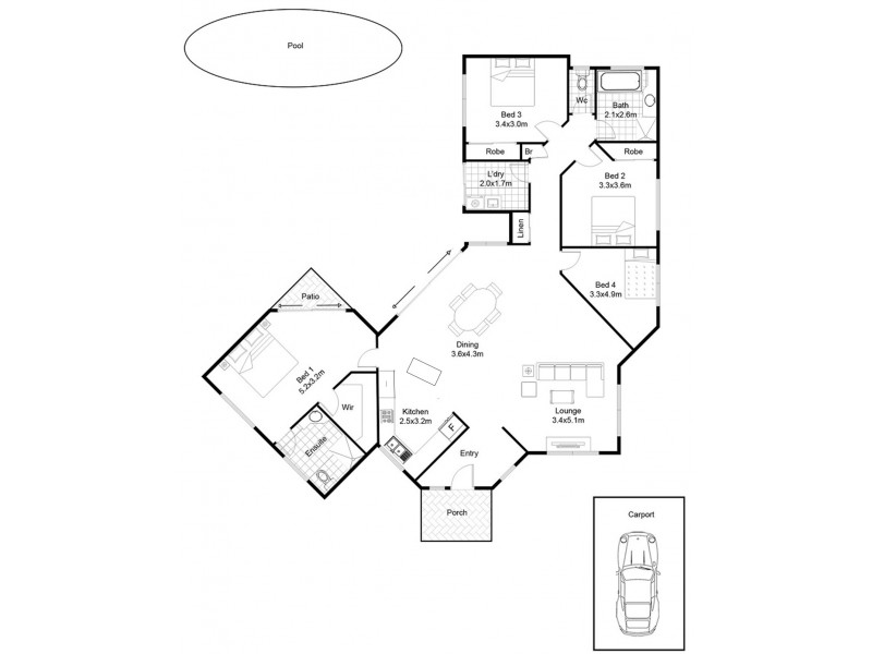 2 Kia-Ora Court, Condon QLD 4815 Floorplan