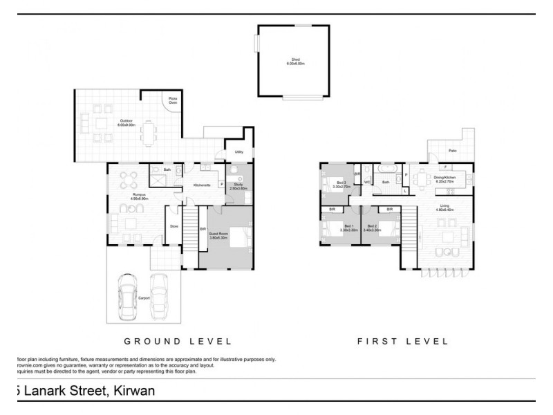 25 Lanark Street, Kirwan QLD 4817 Floorplan