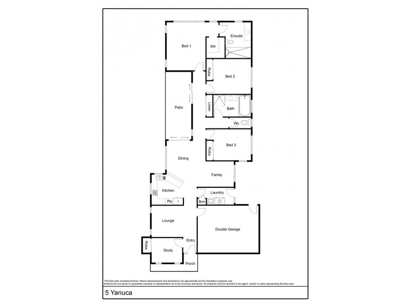 5 Yanuca Street, Burdell QLD 4818 Floorplan