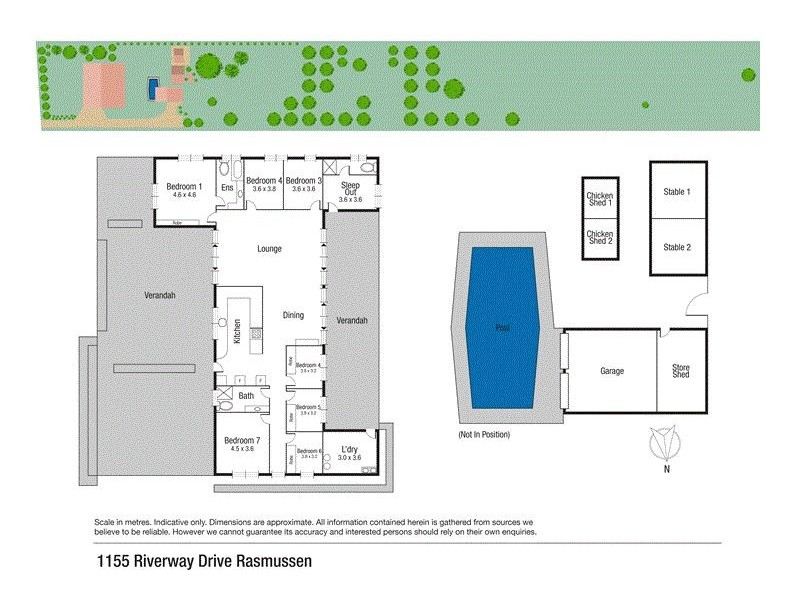 1155 Riverway Drive, Rasmussen QLD 4815 Floorplan