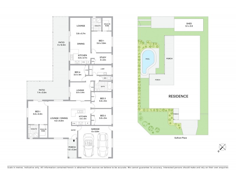 13 Sullivan Place, Kirwan QLD 4817 Floorplan
