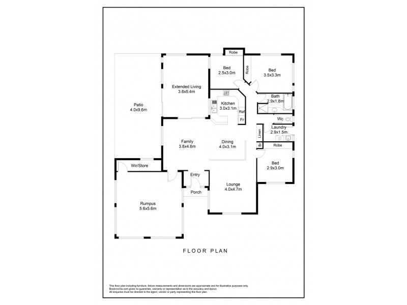 20 Eaton Circle, Kirwan QLD 4817 Floorplan