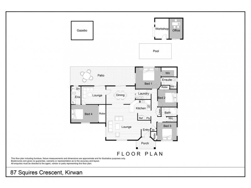 87 Squires Crescent, Kirwan QLD 4817 Floorplan