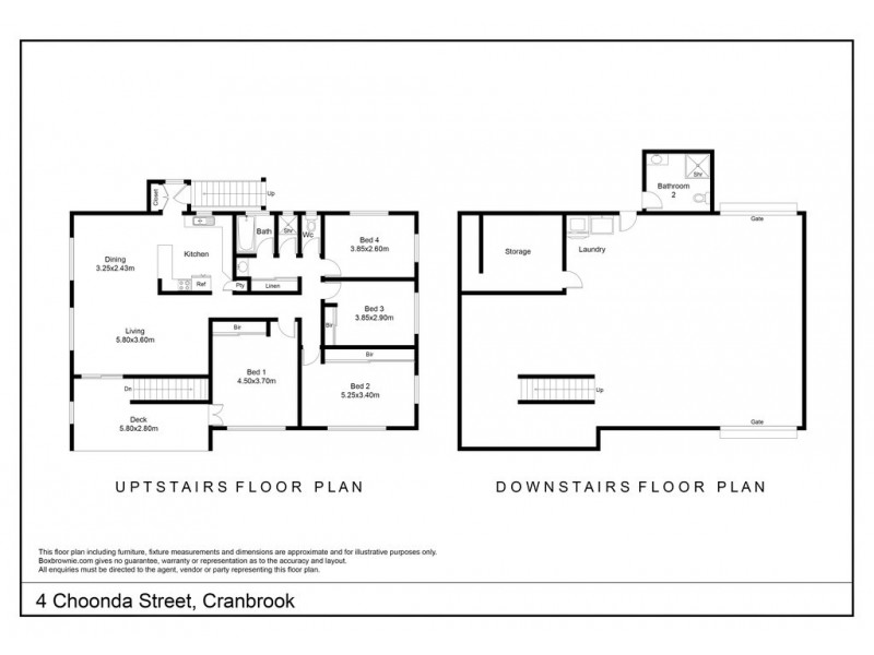 4 Choonda Street, Cranbrook QLD 4814 Floorplan