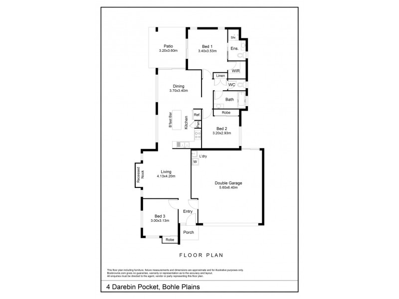 4 Darebin Pocket, Bohle Plains QLD 4817 Floorplan
