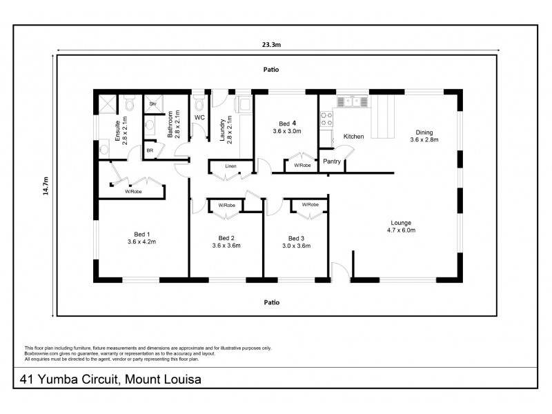 41 Yumba Circuit, Mount Louisa QLD 4814 Floorplan