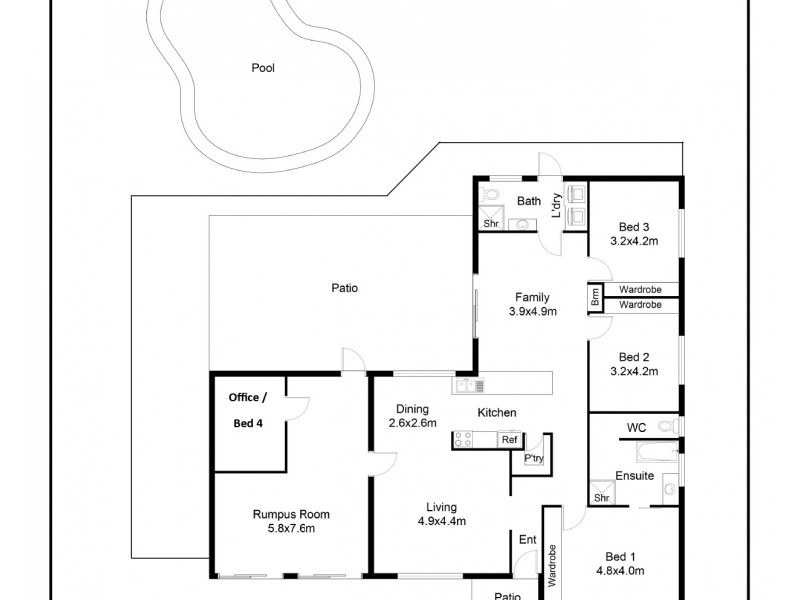 5 Canoona Court, Annandale QLD 4814 Floorplan