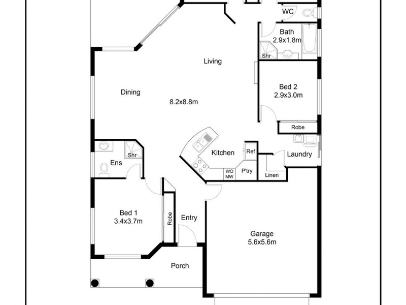 21 Sandplover Circuit, Bohle Plains QLD 4817 Floorplan
