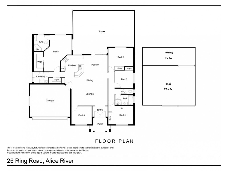 226 Ring Road, Alice River QLD 4817 Floorplan