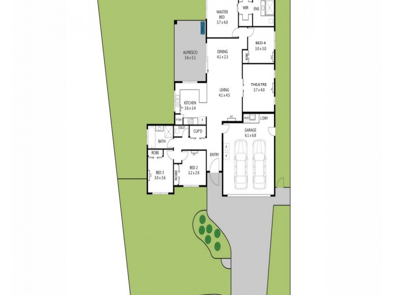 5 Waterdale Pocket, Idalia QLD 4811 Floorplan