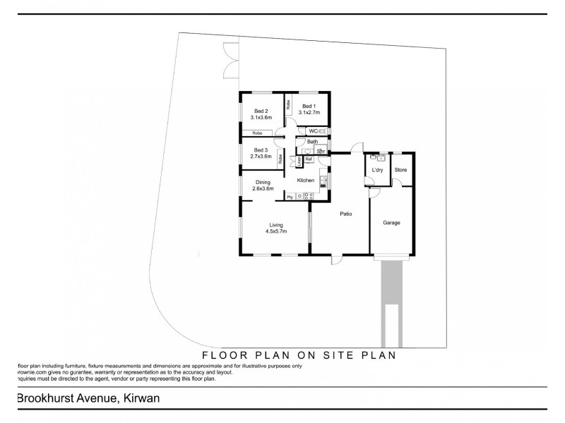 8 Brookhurst Avenue, Kirwan QLD 4817 Floorplan
