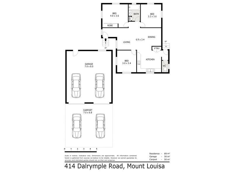 414 Dalrymple Road, Kirwan QLD 4817 Floorplan