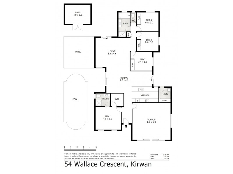 54 Wallace Circuit, Kirwan QLD 4817 Floorplan