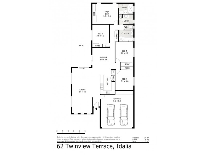 62 Twinview Terrace, Idalia QLD 4811 Floorplan
