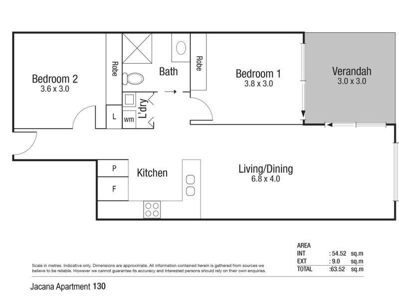 2/1B Sporting Drive, Thuringowa Central QLD 4817 Floorplan