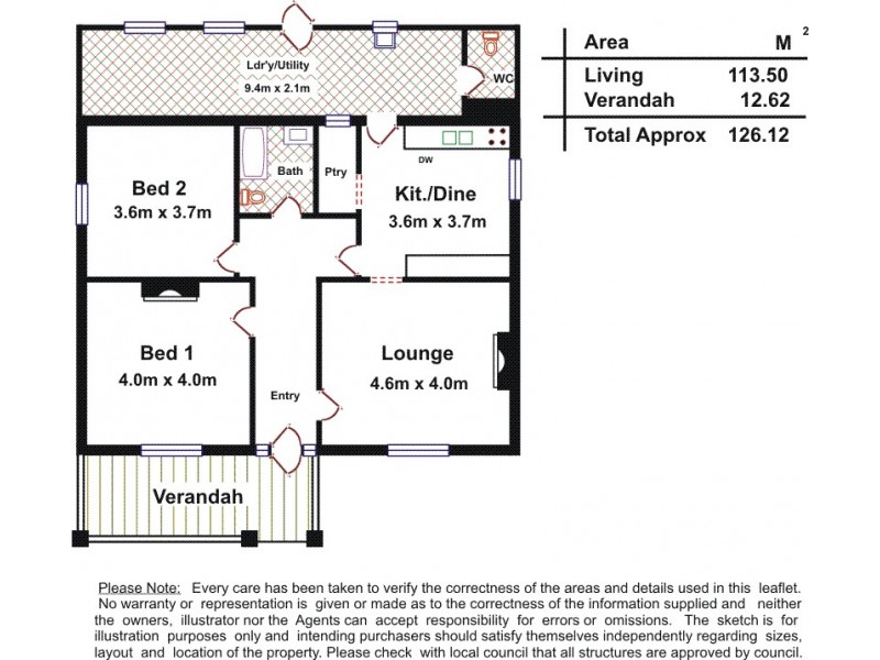 62 Avro Ave, Hendon SA 5014 Floorplan