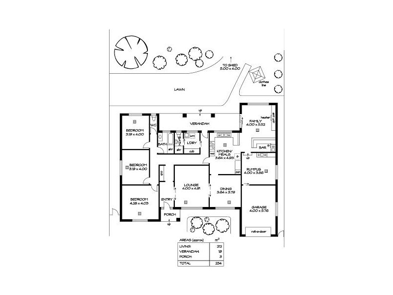 14 SANSOM ST, Woodville North SA 5012 Floorplan