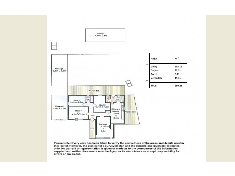 89 Midway rd, Elizabeth East SA 5112 Floorplan