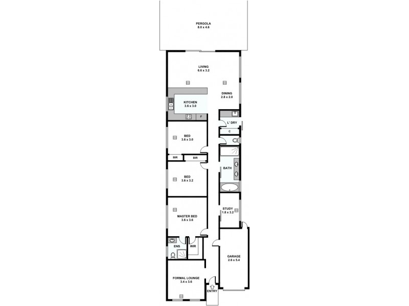 10 Hassell St, Kilkenny SA 5009 Floorplan