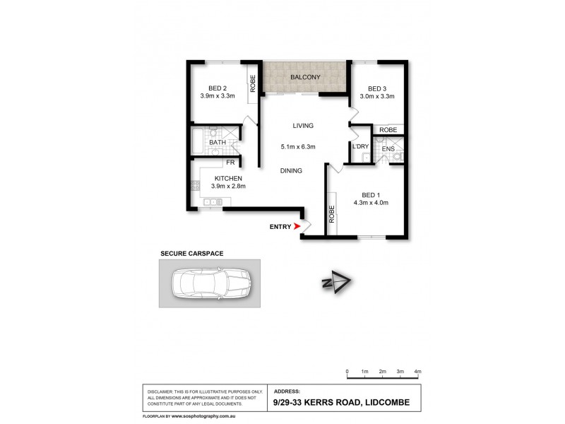9/29-33 Kerrs Road, Lidcombe NSW 2141 Floorplan
