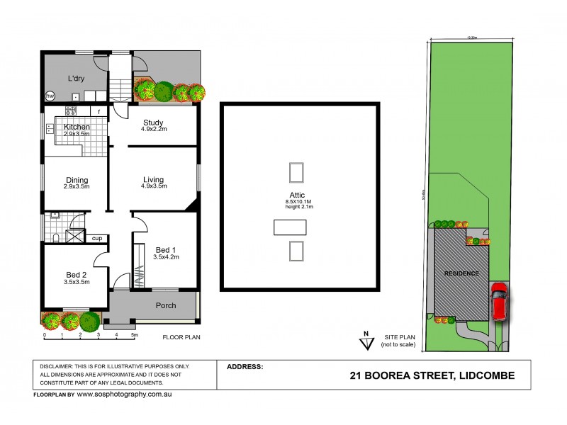 21 Boorea Street, Lidcombe NSW 2141 Floorplan