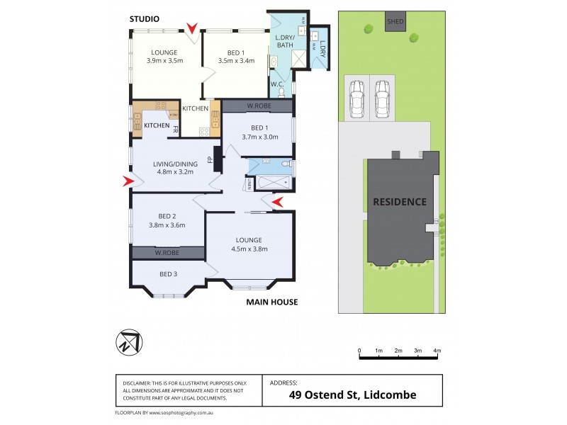 49 Ostend Street, Lidcombe NSW 2141 Floorplan