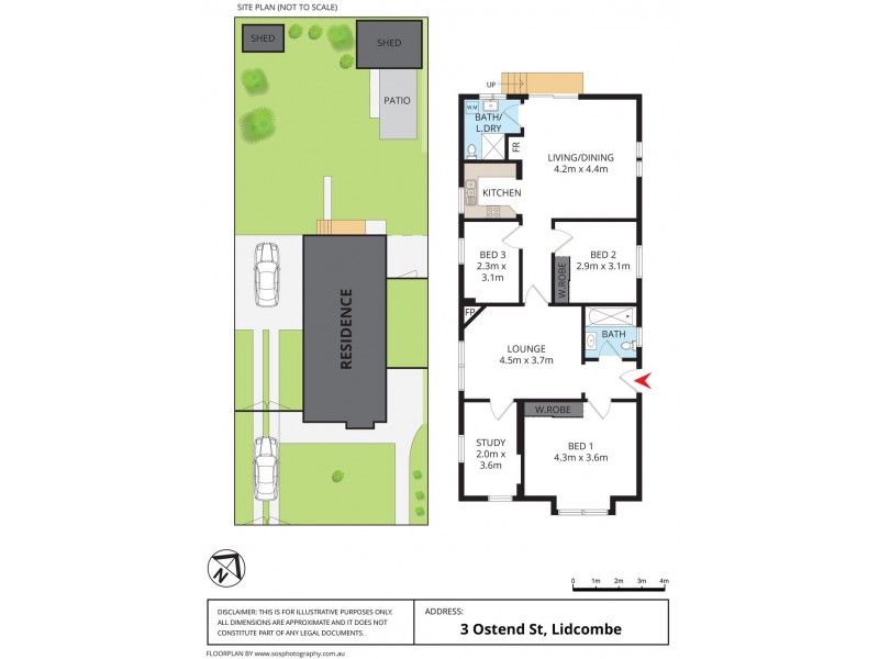 3 Ostend Street, Lidcombe NSW 2141 Floorplan