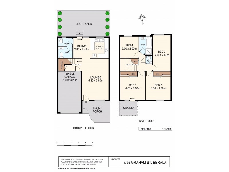 3/95 Graham Street, Berala NSW 2141 Floorplan