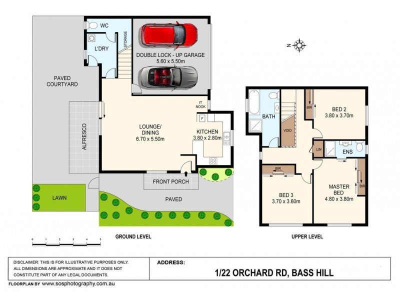 1/22 Orchard Road, Bass Hill NSW 2197 Floorplan