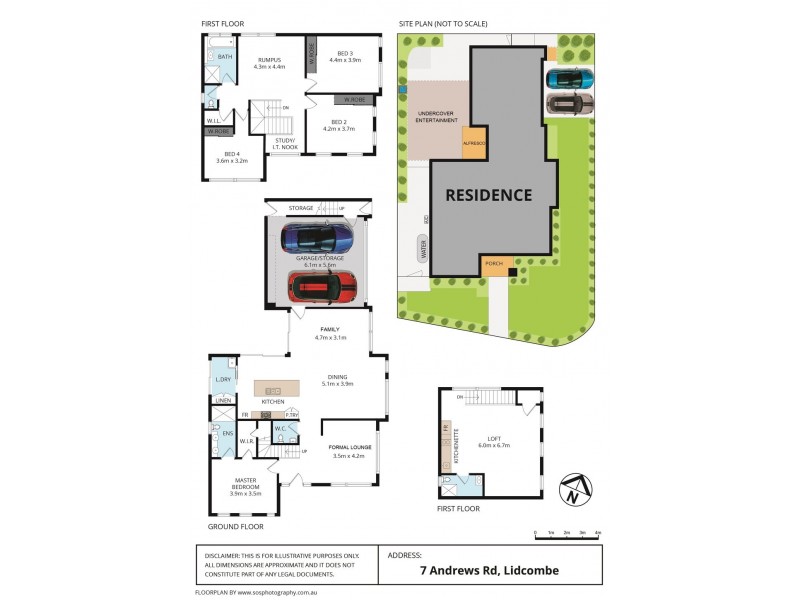 7 Andrews Road, Lidcombe NSW 2141 Floorplan