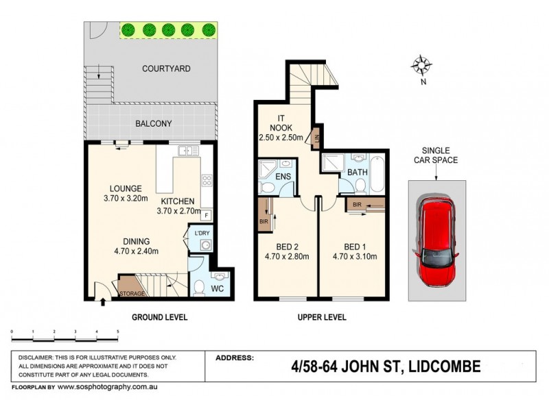 4/58-64 John Street, Lidcombe NSW 2141 Floorplan
