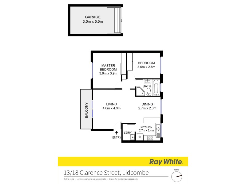 13/18 Clarence Stree, Lidcombe NSW 2141