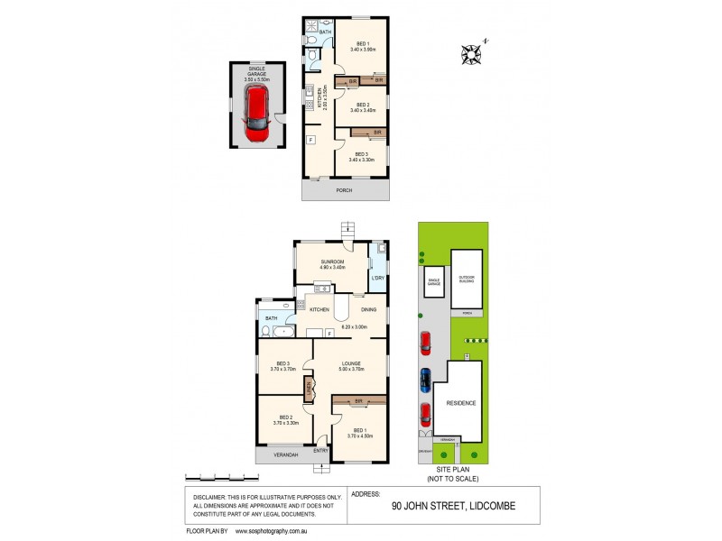 90 John Street, Lidcombe NSW 2141 Floorplan
