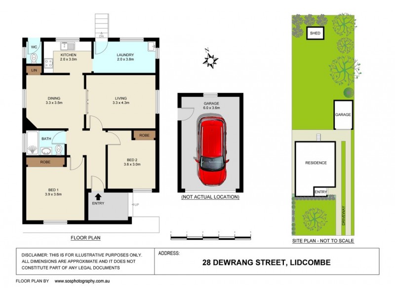 28 Dewrang Street, Lidcombe NSW 2141 Floorplan