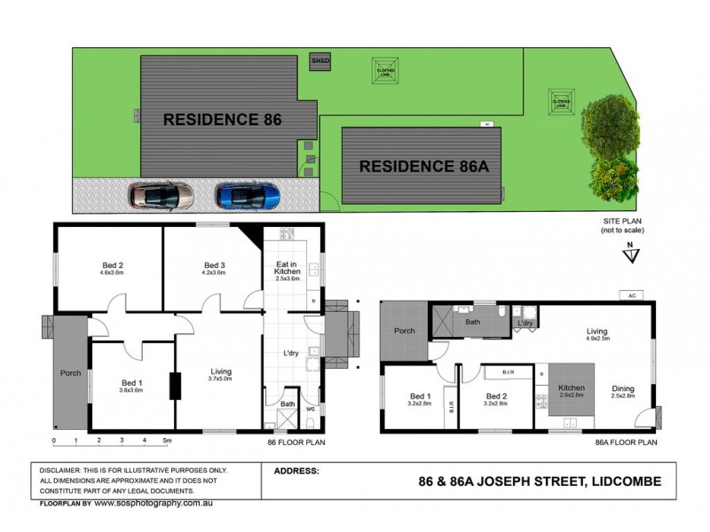 86 Joseph Street, Lidcombe NSW 2141 Floorplan