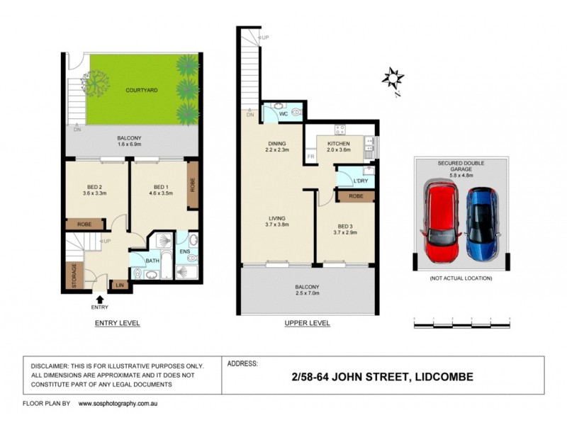 2/58-64 John Street, Lidcombe NSW 2141 Floorplan