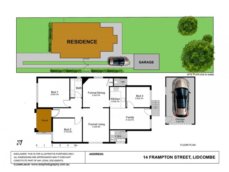 14 Frampton Street, Lidcombe NSW 2141 Floorplan