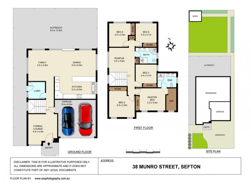 38 Munro Street, Sefton NSW 2162 Floorplan