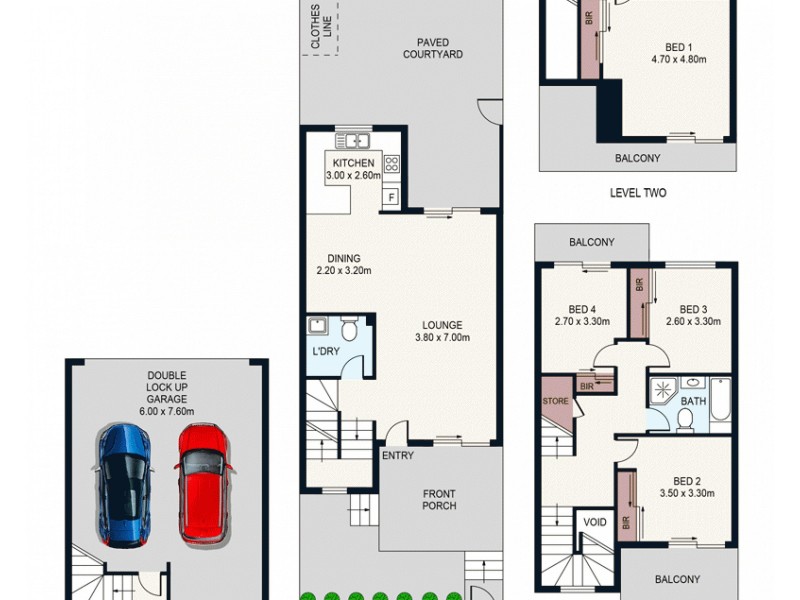 4/30-32 Livingstone Road, Lidcombe NSW 2141 Floorplan