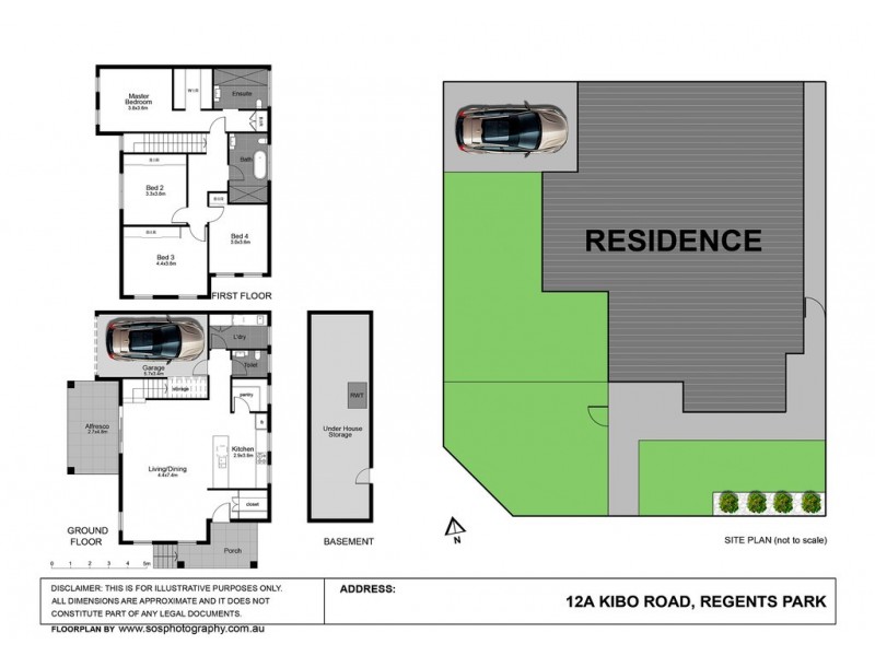 12 Kibo Road, Regents Park NSW 2143 Floorplan