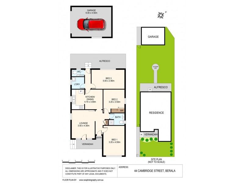 44 Cambridge Street, Berala NSW 2141 Floorplan