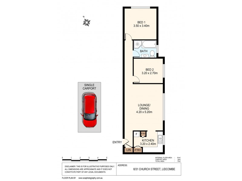 6/31 Church Street, Lidcombe NSW 2141 Floorplan