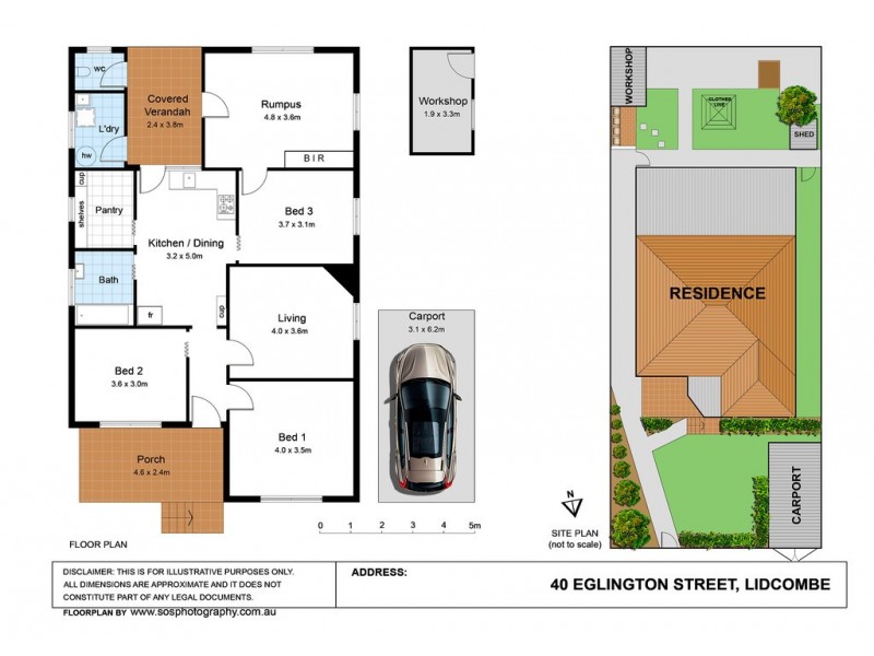 40 Eglington Street, Lidcombe NSW 2141 Floorplan