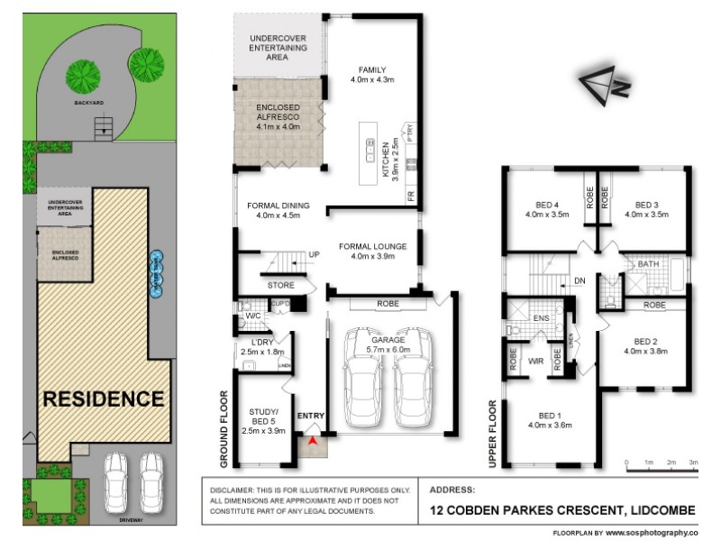 12 Cobden Parkes Crescent, Lidcombe NSW 2141 Floorplan
