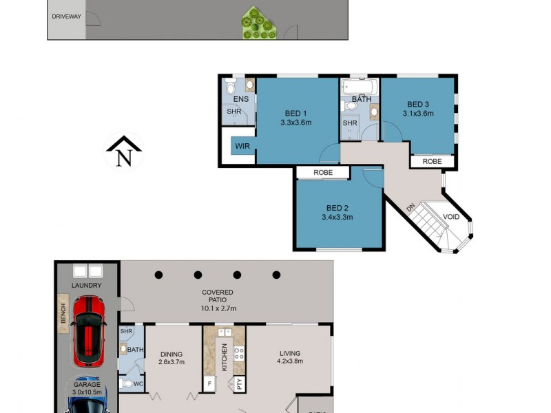 23 Martin Street, Lidcombe NSW 2141 Floorplan