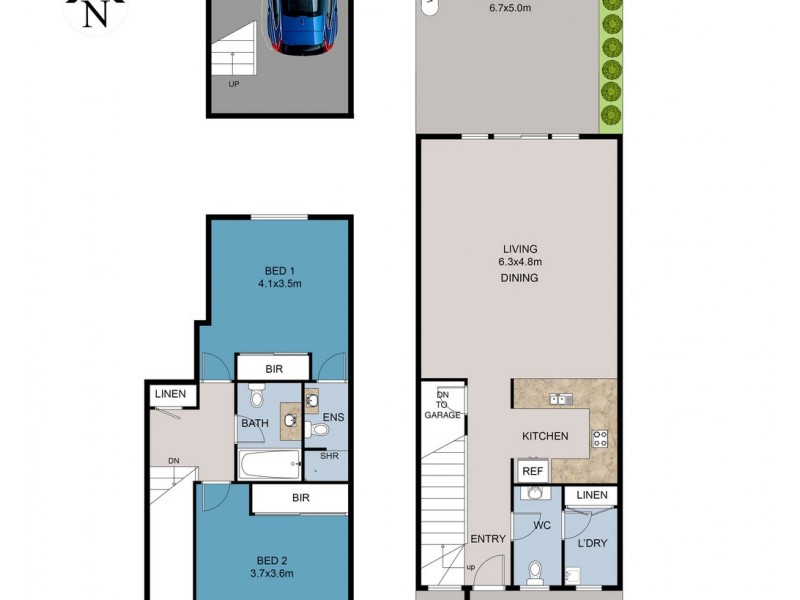4/35-37 Elsham Road, Auburn NSW 2144 Floorplan