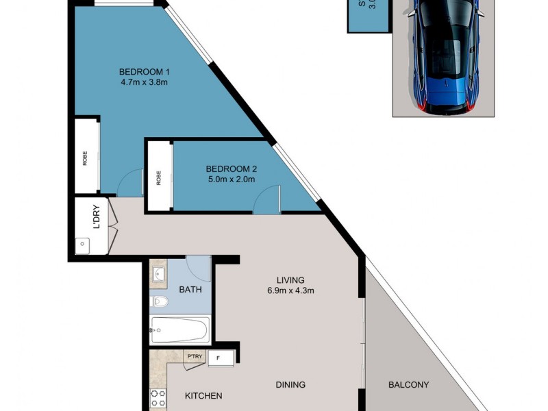 15/17-25 Kerrs Road, Lidcombe NSW 2141 Floorplan