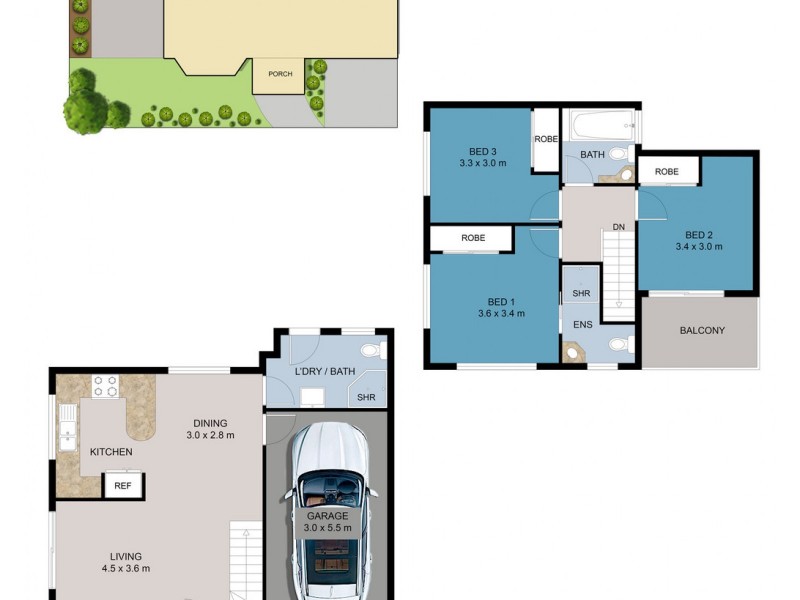 1/20 Oxford Street, Lidcombe NSW 2141 Floorplan