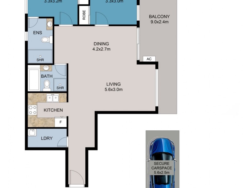 15/1-3 Mary Street, Lidcombe NSW 2141 Floorplan