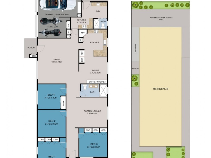 18 Olympic Dr, Lidcombe NSW 2141 Floorplan